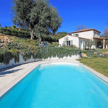 Cote D'Azur, Villa New Gold Dream With Heated And Privat Pool, Sea View Le Rouret Exteriör bild